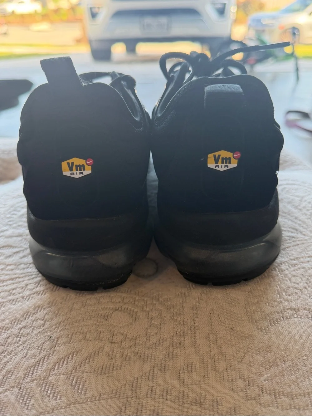 Nike Air VaporMax Plus Black Running Sneakers